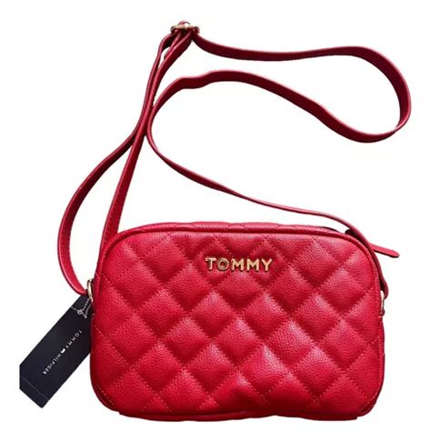 bolsa tommy roja